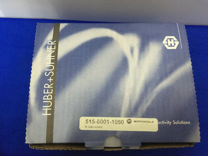 1 BOX OF QTY 20  HUBER+SUHNER ® 23_N-50-0-195/133_NY 515-6001-1050 RF CONNECTORS