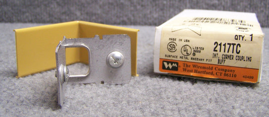 THE WIREMOLD COMPANY 2117TC INT. CORNER COUPLING BUFF
