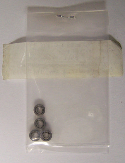 PIC DESIGN E4-5-3 ABEC-3 FLANGED BALL BEARINGS SELLING AS '1 LOT QTY OF 4'