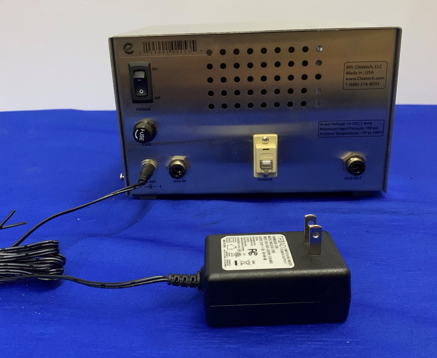ESSICCATORE DI UMIDITÀ CON CONTROLLO AUTOMATICO DI SPURGO CLEATECH HUMODULE CON MOBILE/SUPPORTO