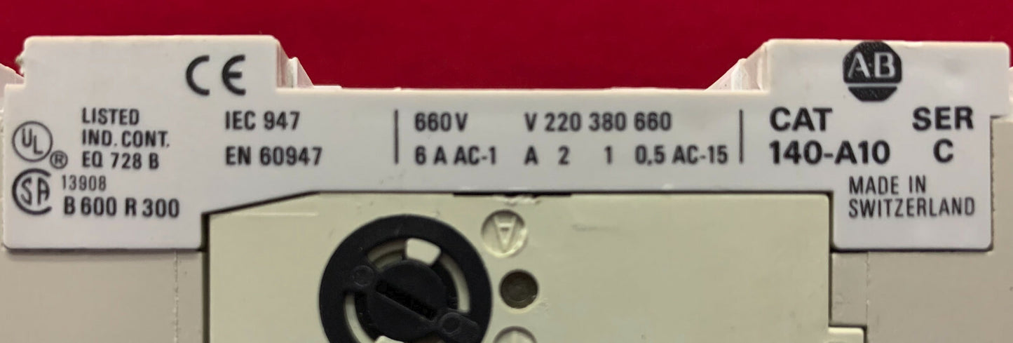 Allen-Bradley / Allen Bradley / AB 140-MN-0160 HANDSTARTER
