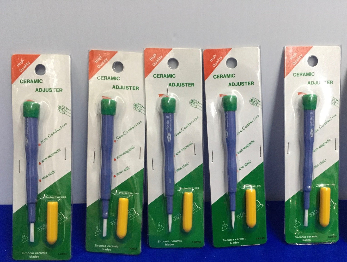 AVEN TOOLS 13.222 / 13222 2.6 mm CERAMIC ALIGNMENT TOOL - 1 LOT QTY 5