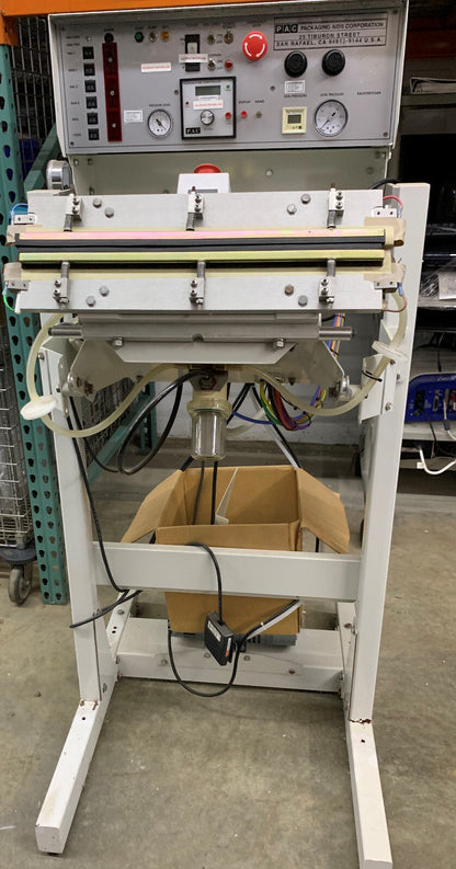PAC PACKAGING AIDS MEDVAC GA18 MEDICAL BAG VACUUM IMPULSE SEALER 230V