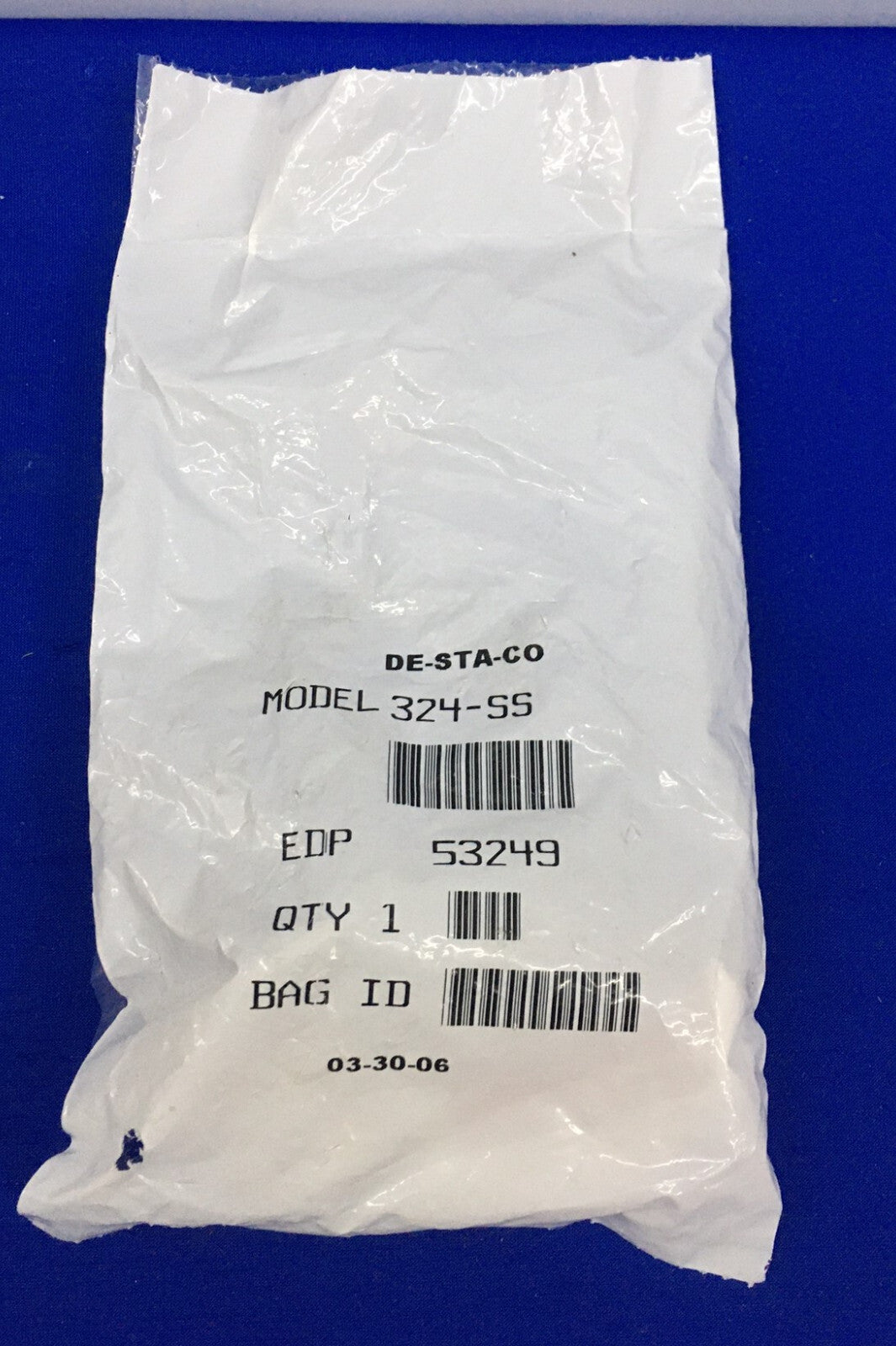 DE-STA-CO / DESTACO 324-SS LATCH CLAMP WITH U-BOLT