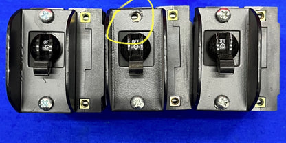 3er-Set Sensata Airpax-Stromschutz IEGF66-29481-2-V