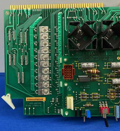 VARIAN HIGH VOLT VAL. DRIVER BOARD D-K9827 REV. D COMP. SIDE UL94V-0 D-9828 RevM