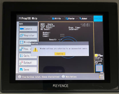 Keyence CA-MP81 LCD Color Display CV-3000 CV-3502 CA-U3 Enclosure Vision System