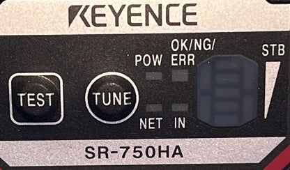 KEYENCE SR-750HA バーコードスキャナリーダー イーサネット対応 2D 24VDC