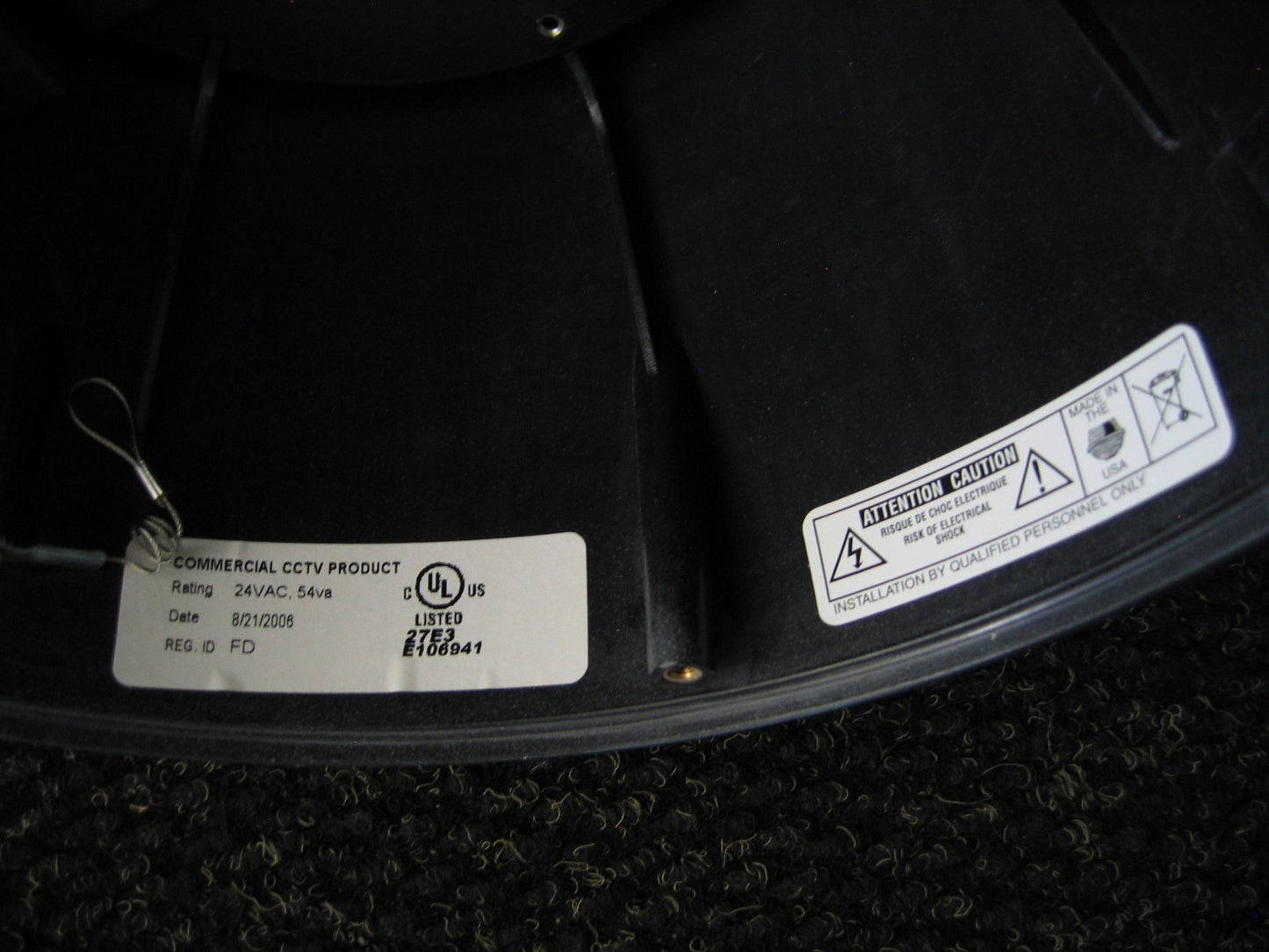 VIDEOLARM IP READY SERIES BELIEVED TO BE MODEL IFDP75CN ITEM IS UNUSED FOR PARTS