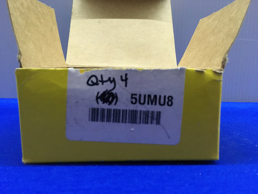 1 PKG OF 4 VALVES PARKER 5UMU8 BALL VALVE INLINE PIPE SIZE 1/4" TUBE SIZE 1/4"