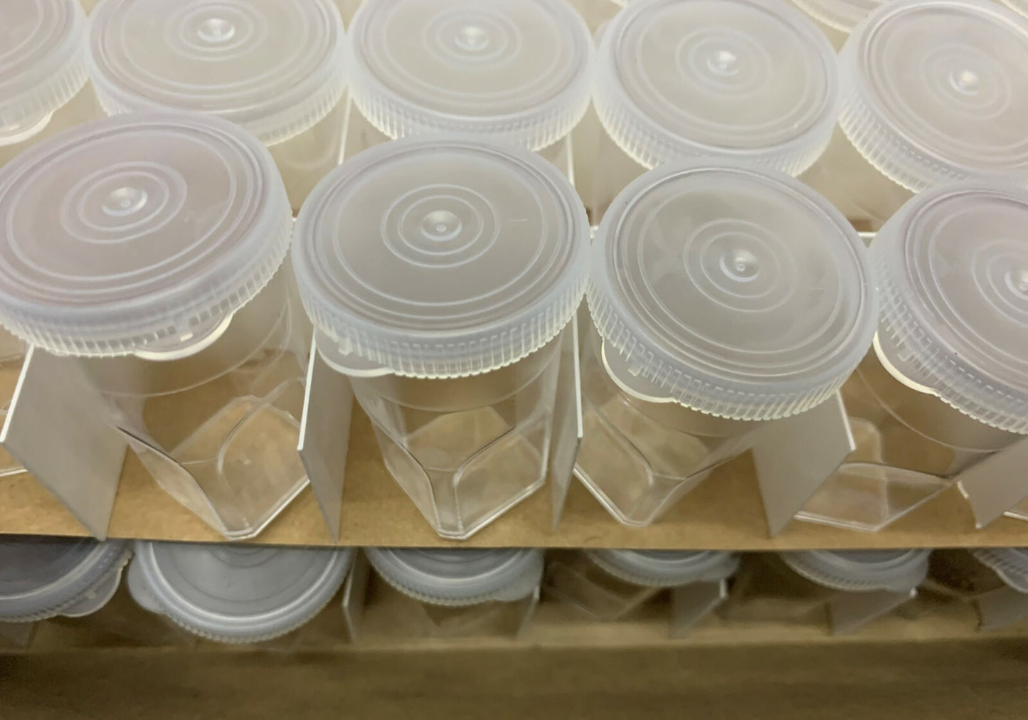 VWR Disposable Vials 14310-684 (Clear) with Snap Caps (Natural)
