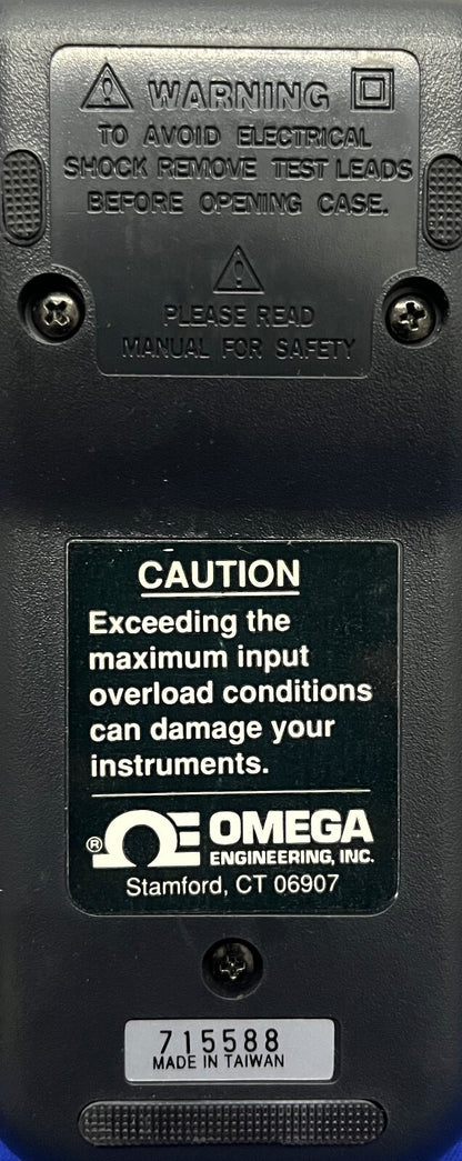 OMEGA HH11 THERMOMETER THERMOCOUPLE DIGITAL METER & PROBE AF-1083201