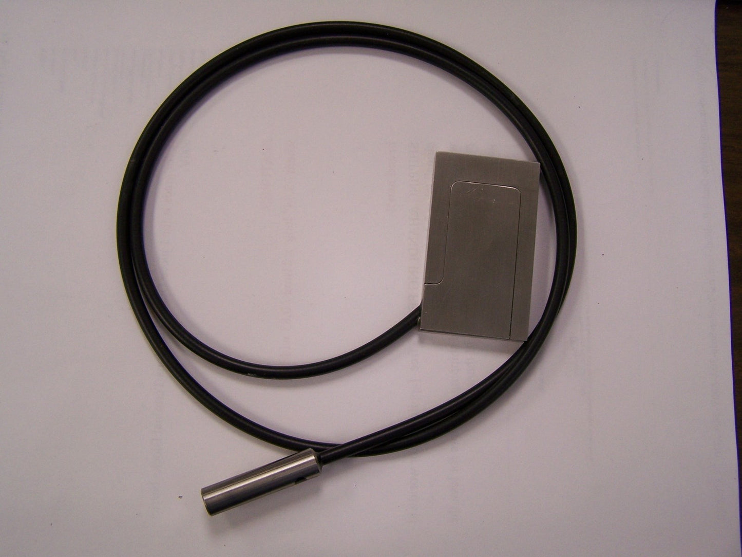 FIBER OPTIC LIGHT CABLE 65MM X 38 MM X 6.9 MM THICK SS RETANGLE 8 CHANNEL LIGHT