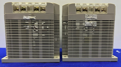 Lot of 2 OMRON S82K-05024 POWER SUPPLY.