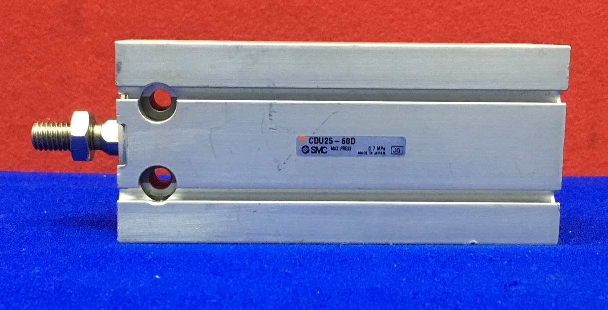 SMC CDU25-60D FREE MOUNT CYLINDER MAX PRESSURE 0.7 MPa