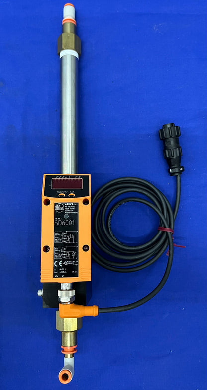EFECTOR IFM SD6001 DRUCKLUFTSENSOR MESSGERÄT 19-30V IP65