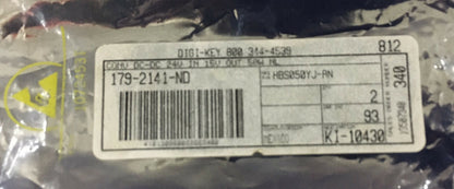 DIGI-KEY / BEL POWER SOLUTIONS 179-2141-ND / HBS050YJ-AN CONVERTITORE CC-CC 24V IN