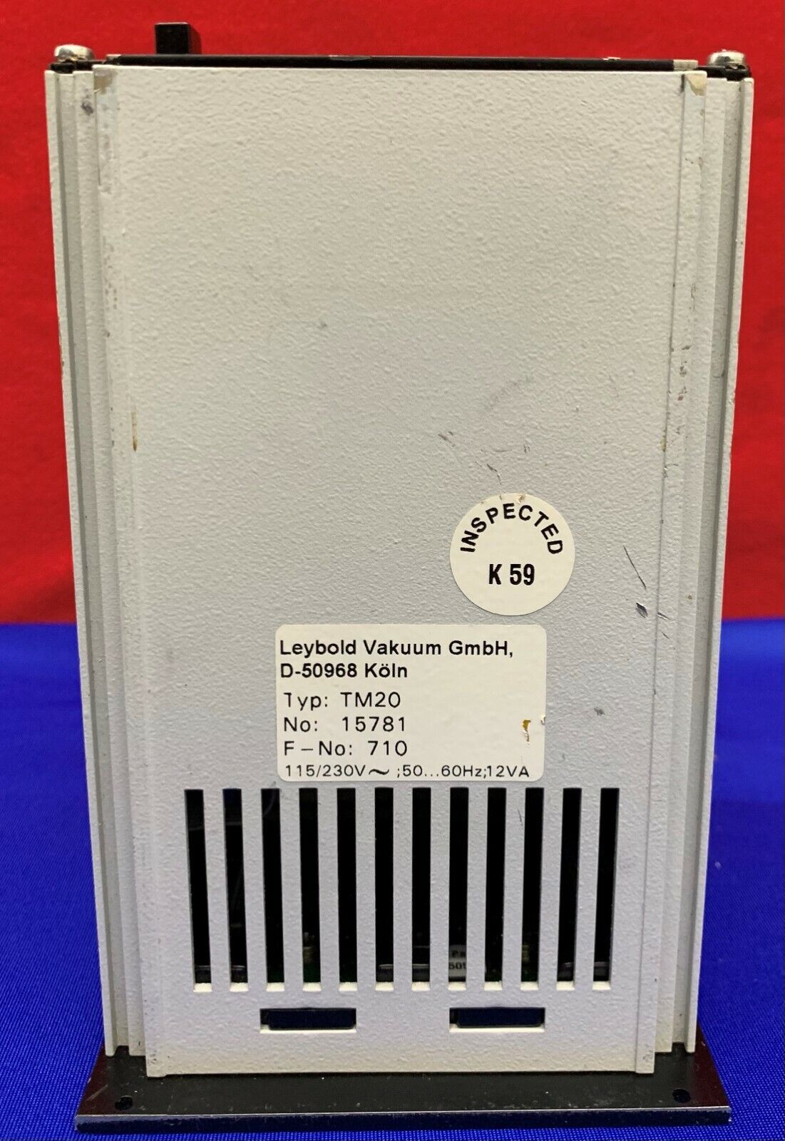 Regolatore Leybold Vakuum / Vacuum Thermovac TM20 D-50968 