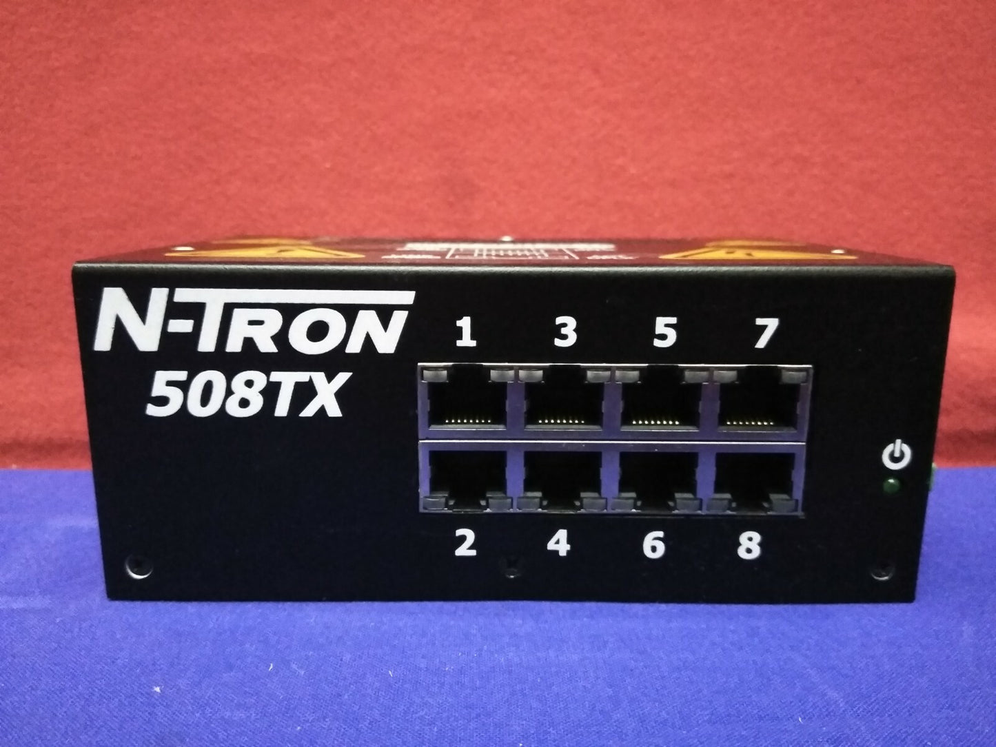 N-TRON 508TX INDUSTRIAL ETHERNET SWITCH 8 PORT
