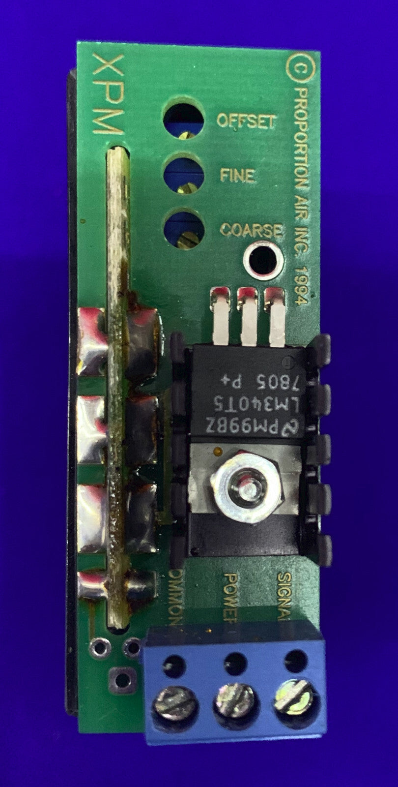 PROPORTION-AIR PM-1-100-E SN 2549 DIGITAL LED PRESSURE INDICATOR
