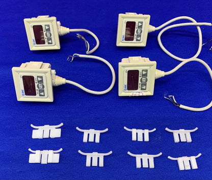 1 lot de 4 interrupteurs à vide numériques SMC ZSE40-T1-62L 