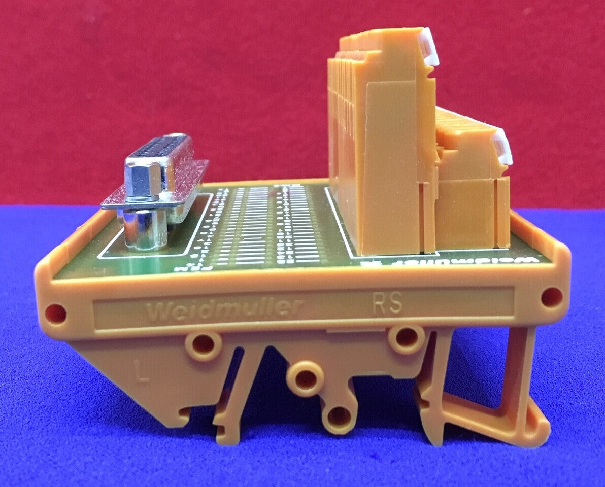 WEIDMULLER 910645-67 69306 TERMINAL BLOCK INTERFACE SCHRAUBE TYP 26 POSITION