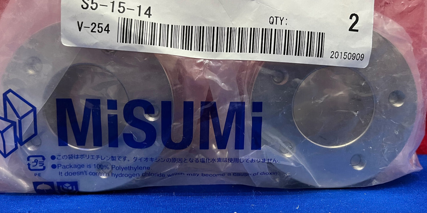1 PACKAGE OF QTY 2 - MISUMI SSCML30 SHAFT COLLAR KEYLESS BUSHING