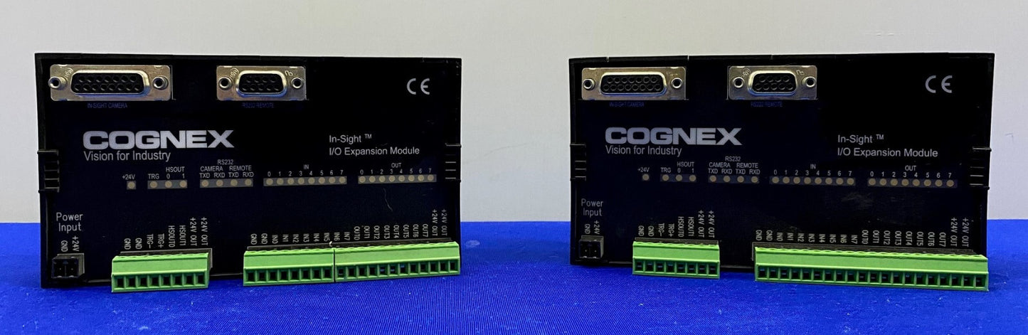 COGNEX IN-SIGHT ™ 800-5758-1J / 80057581J I/O EXPANSION MODULE - 1 LOT QTY 2