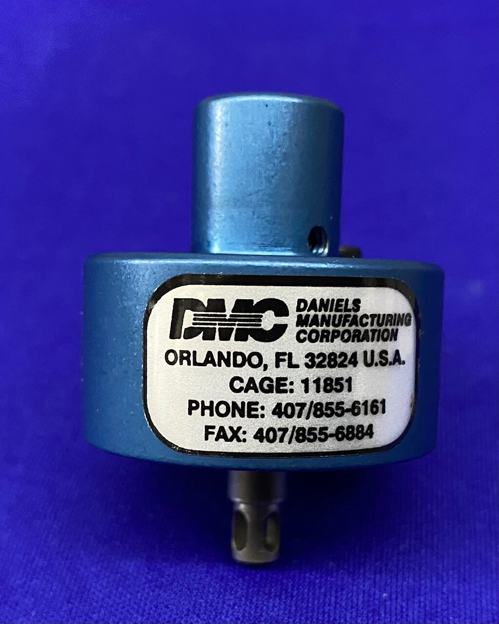 DMC DANIELS MANUFACTURING TP1570S / CAGE 11851 SINGLE POSITION HEAD