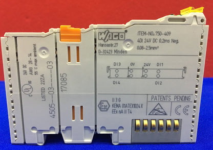 WACO MODULES QTY 8 750-409 / QTY 1 750-476 / QTY 1 750-530
