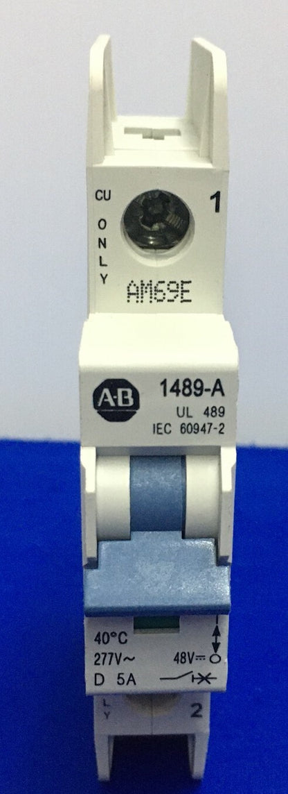 Allen-Bradley Allen Bradley AB 1489-A 1489-A1D050 SER A CIRCUIT BREAKER 1 POLE