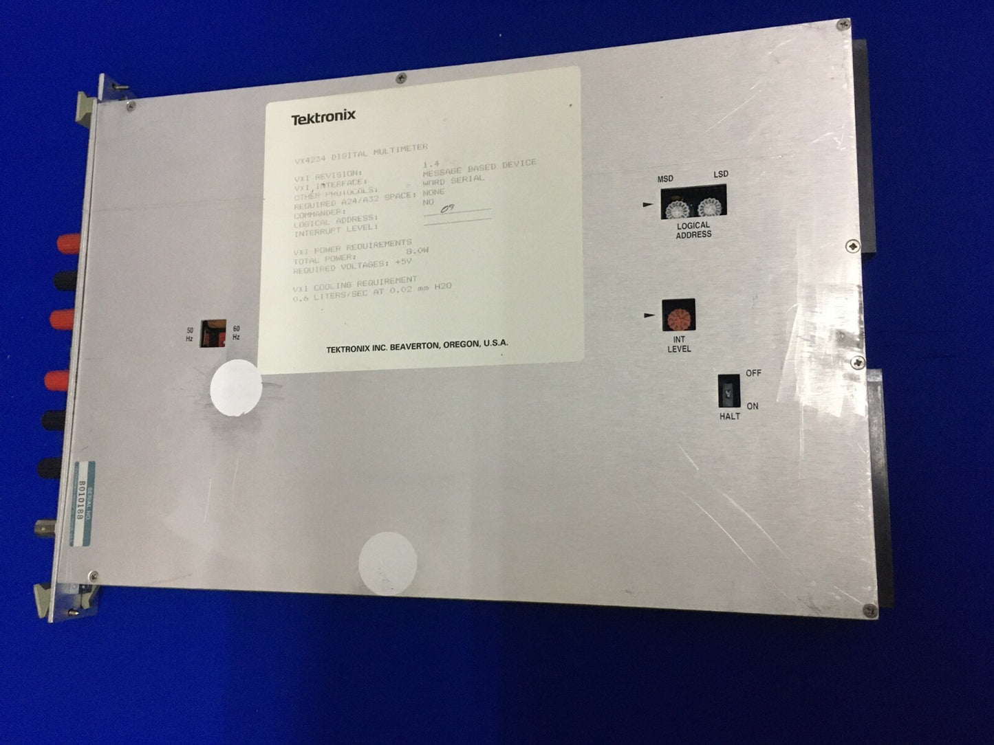 MODULE MULTIMÈTRE NUMÉRIQUE RÉVISION TEKTRONIX VX4234 VXI 