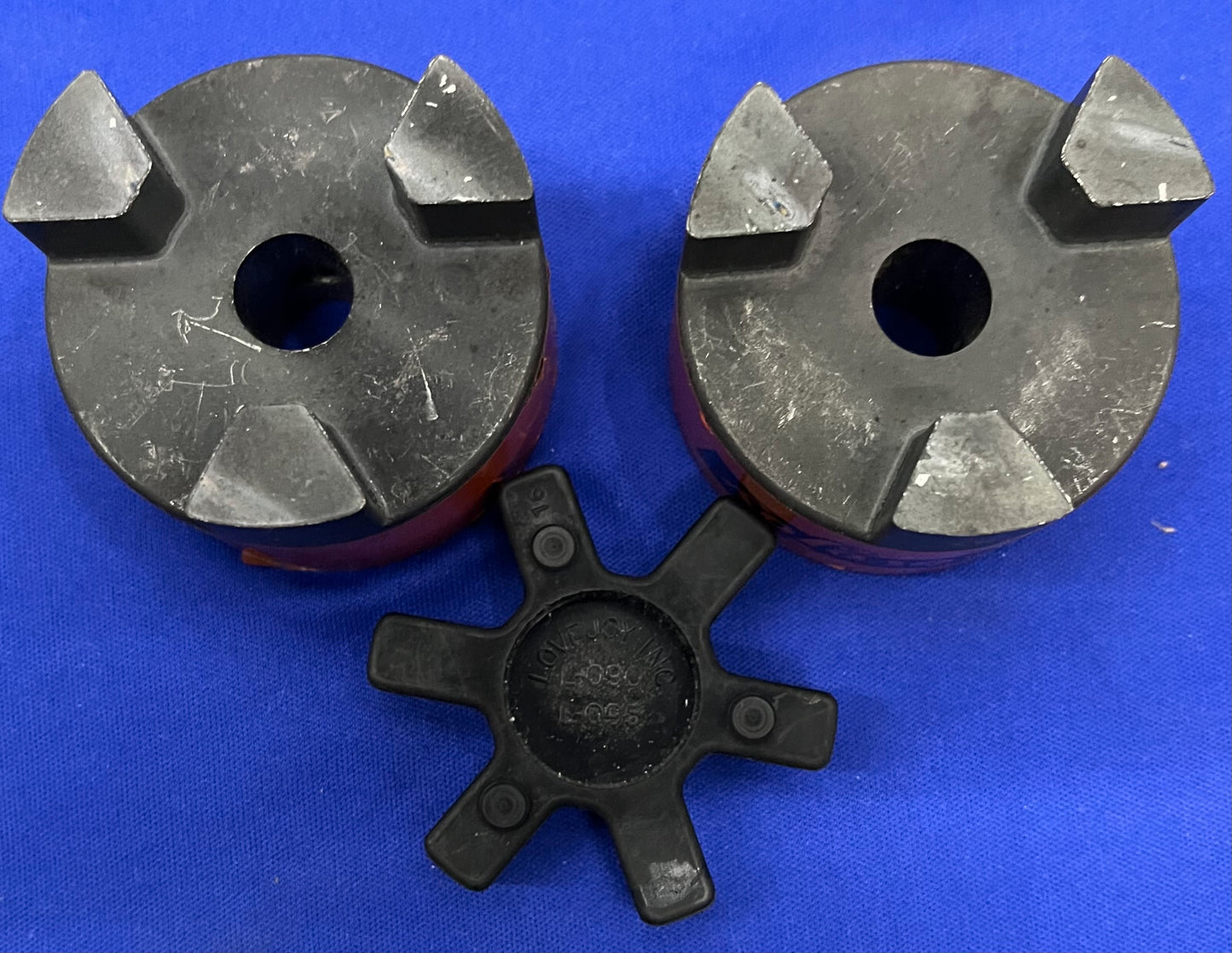 LOVEJOY 1 SET - QTY 2 L-095 .500 JAW COUPLING w/ QTY 1 L-090 L-095