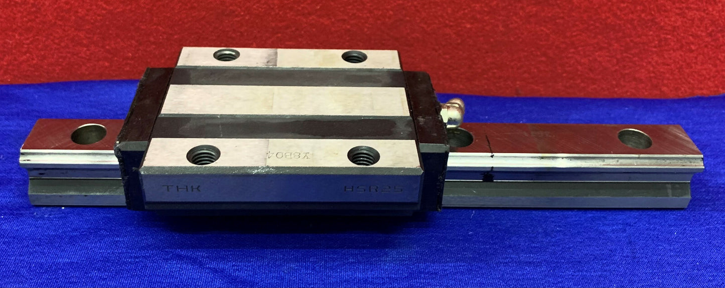 THK HSR25 Linear Bearing Guide Table Block  8” 3/4” Rail