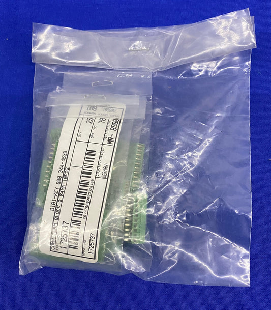 DIGI-KEY 1725737  CONN TERMINAL BLOCK 2.54mm 10POS - 1 PACKAGE QTY 25 BLOCKS