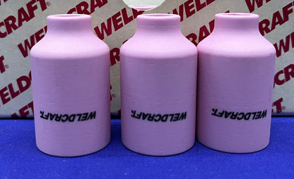1 PACKAGE OF QTY 9 - Weldcraft  Alumina Nozzles 54N16 Size 6