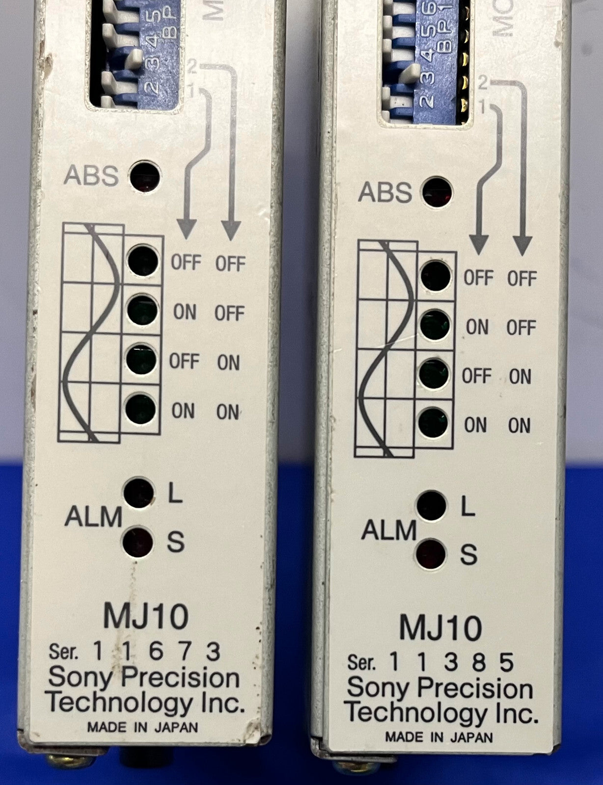 SONY MJ10 DETECTOR POSITION FEEDBACK DIGI-RULER FREQUENCY CONVERTER  1 LOT QTY 2