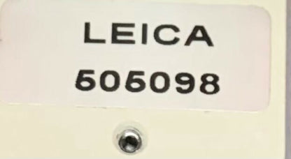 Leica Ergonomic Binocular Microscope Head 501504 10x EyePieces