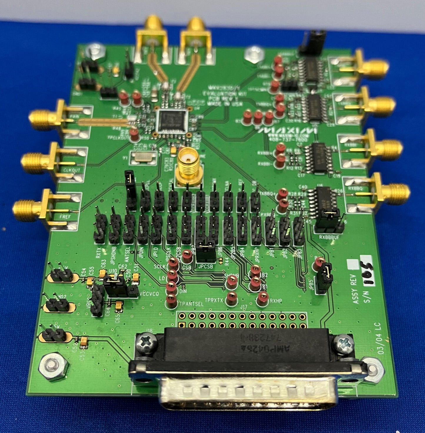 MAXIM EVALUATION KIT MAX2830/1 PCB REV 1
