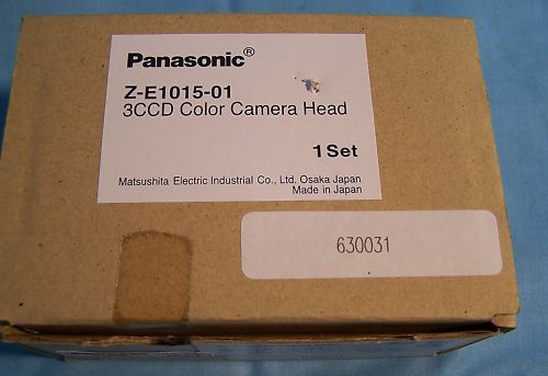 PANASONIC  Z-E1015-01 1/3"  3CCD COLOR CAMERA HEAD FOR MICROSCOPES