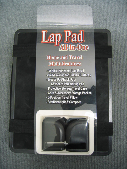 LAP PAD ALL-IN-ONE HOME & TRAVEL LAP EASEL WITH PROTECTIVE STORAGE/TRAVEL CASE