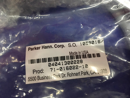 Parker Hannifin Corp. 10' cord. Model 71-016022-1. S.O. 1059016. New.