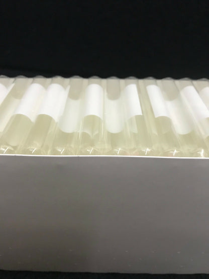 FISCHER SCIENTIFIC DISPOSABLE GLASS TEST TUBES 14-957-22A 6mL1  PACKAGE-250 TUBE
