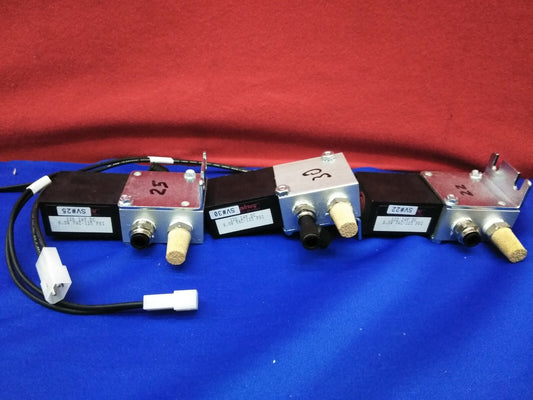 1 LOT QTY OF 3 - HUMPHREY 24 VDC 8W VAC-125 PSI SOLENOID VALVE
