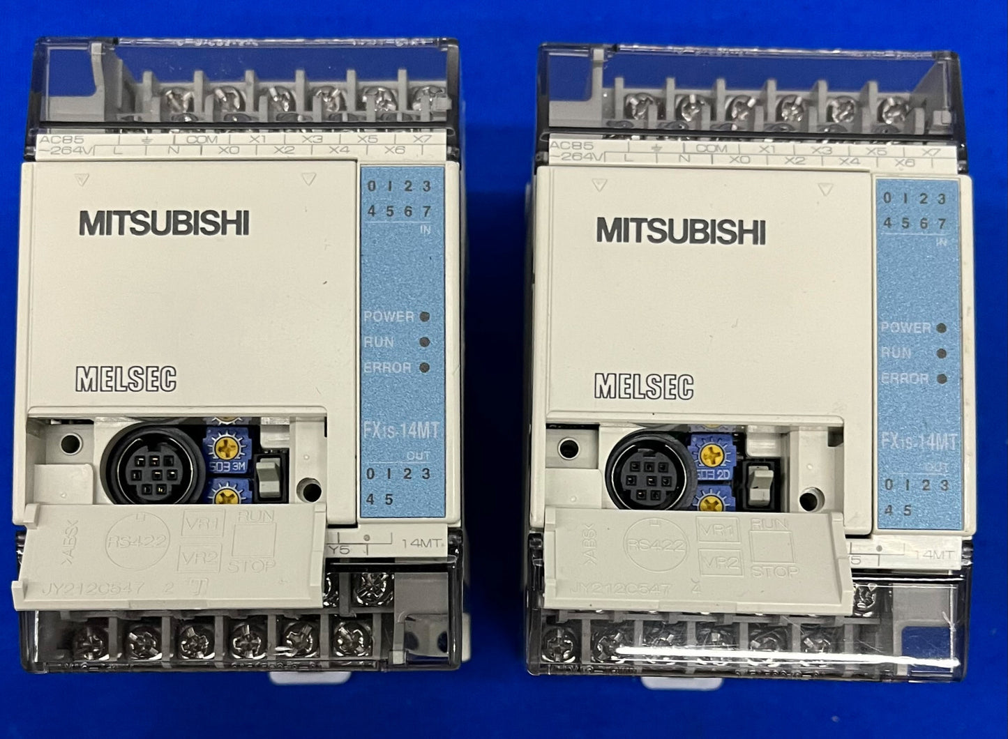 CONTROLADOR PROGRAMABLE MITSUBISHI FX 1S-14MT - 1 LOTE CANTIDAD 2
