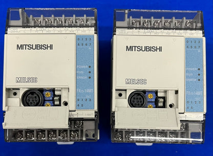 CONTROLADOR PROGRAMABLE MITSUBISHI FX 1S-14MT - 1 LOTE CANTIDAD 2