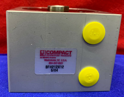 COMPACT AUTOMATION PRODUCTS BFH212X12 PNEUMATIC CYLINDER