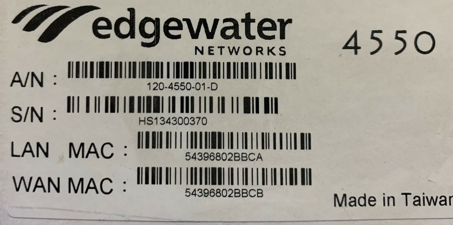 Rete Edgewater Serie 4550 120-4550-01-D