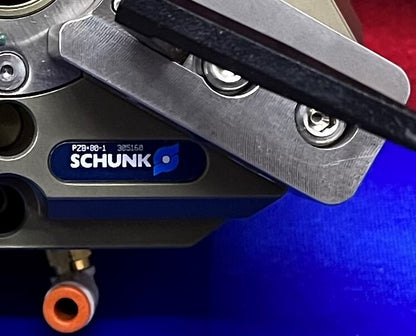 SCHUNK PNEUMATIC GRIPPER PZB+80-1 PZBPlus801 Size 80 305160 6mm STROKE PER JAW