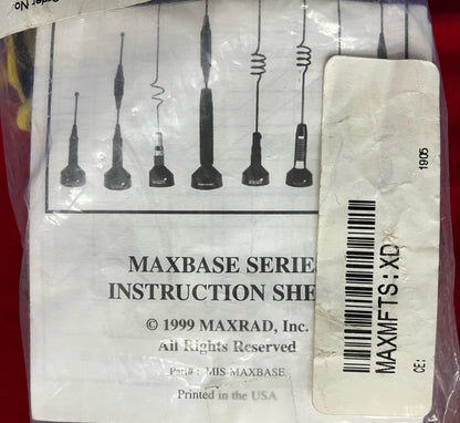 Maxrad MAXMFTS 200Watt Unity Gain Field Tunable Quarterwave Antenna